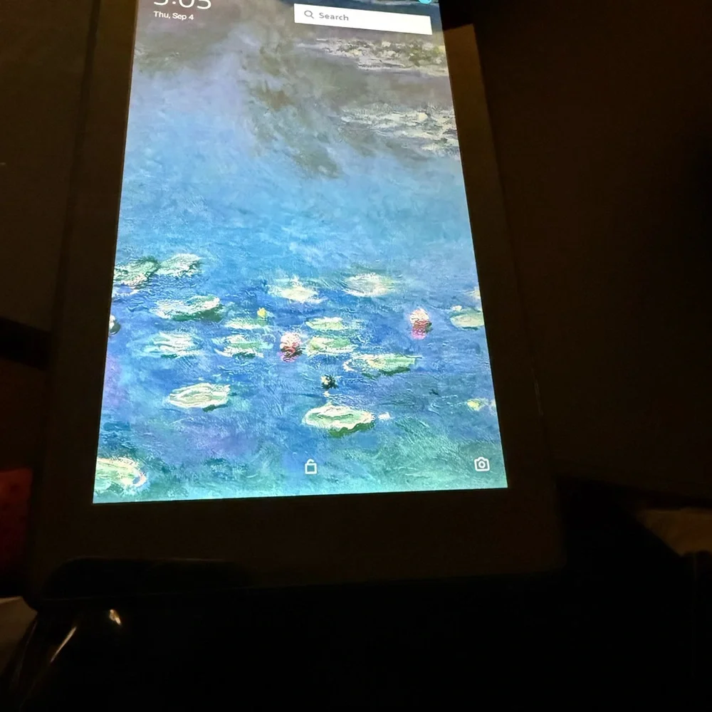Black Amazon fire 7 Tablet 9th generation